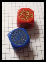 Dice : Dice - CDG - Dragon Dice - Red and Blue Dragonkin